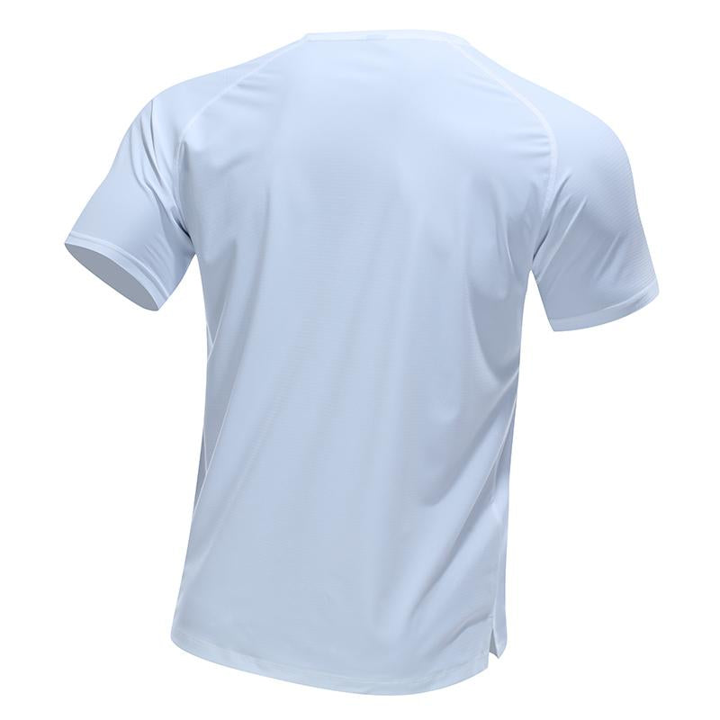 Mens Sports Workout 80%polyester 20%spandex T-shirt L-325313