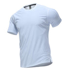 Mens Sports Workout 80%polyester 20%spandex T-shirt L-325313