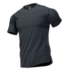 Mens Sports Workout 80%polyester 20%spandex T-shirt L-325313