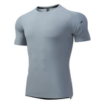 Mens Gym Workout 80%polyester 20%spandex Tshirt L-325314