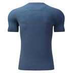 Mens Gym Workout 80%polyester 20%spandex Tshirt L-325314