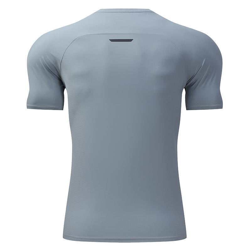 Mens Gym Workout 80%polyester 20%spandex Tshirt L-325314