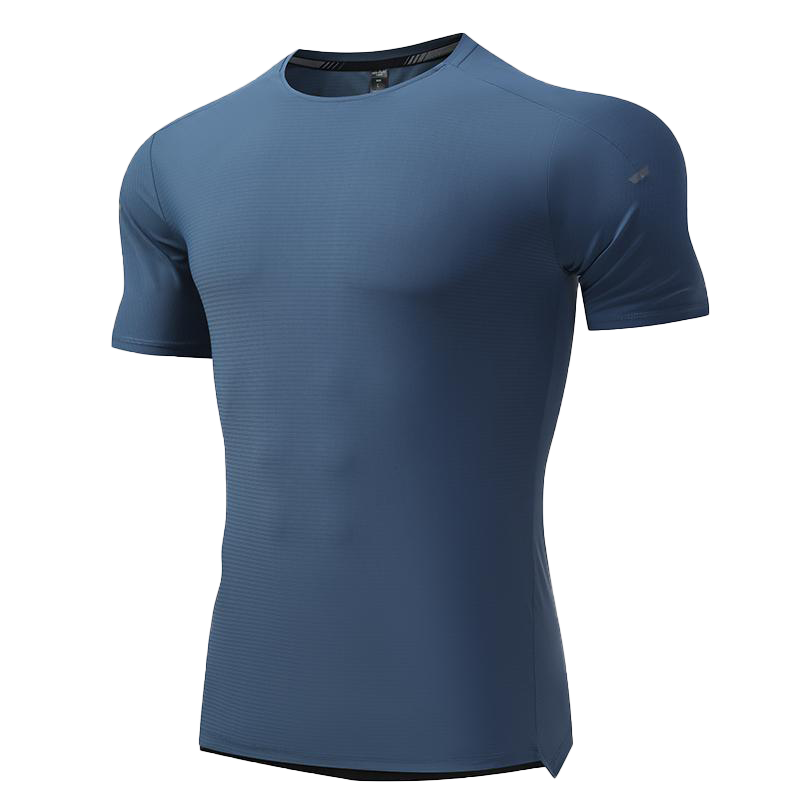 Mens Gym Workout 80%polyester 20%spandex Tshirt L-325314