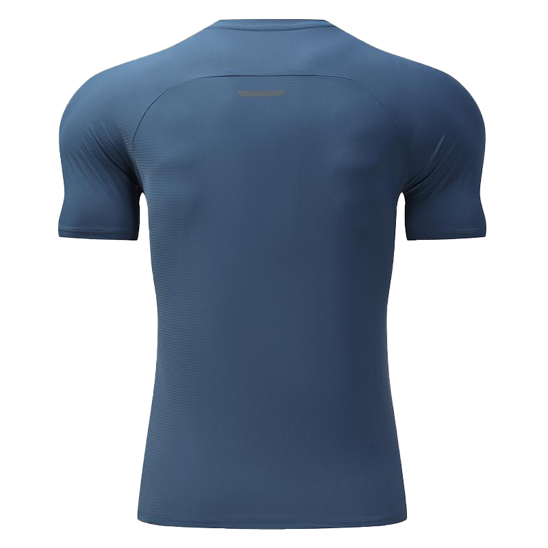 Mens Gym Workout 80%polyester 20%spandex Tshirt L-325314