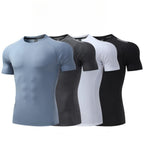 Mens Sportswear Training 88%polyester 12%spandex Tshirt L-325315