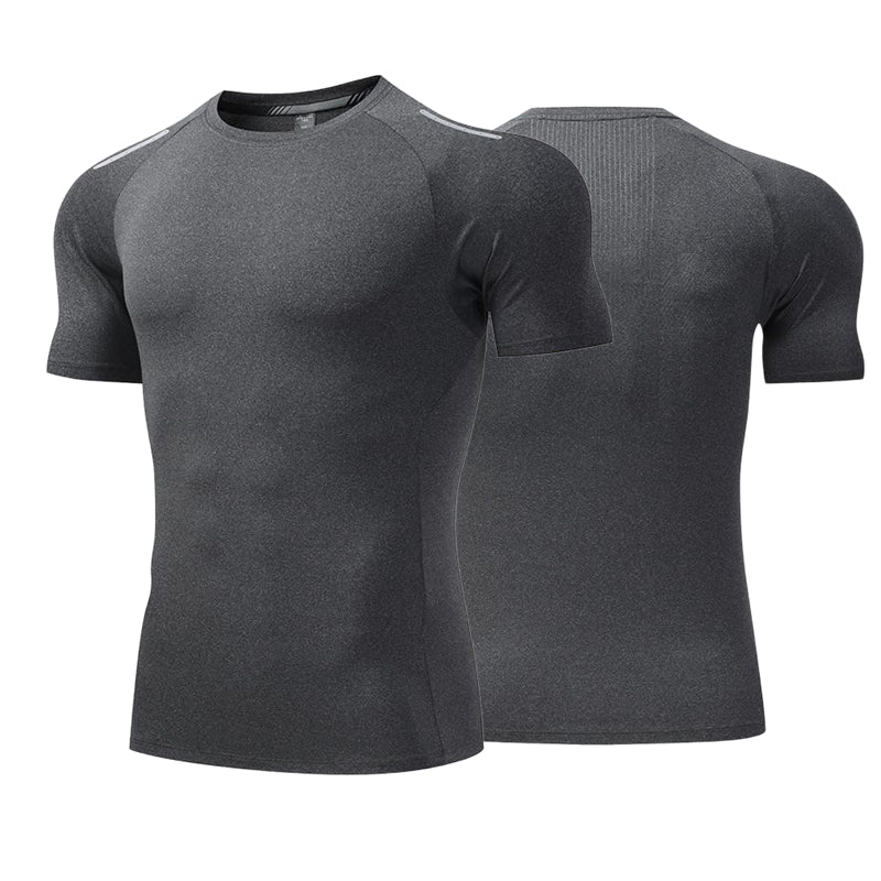 Mens Sportswear Training 88%polyester 12%spandex Tshirt L-325315