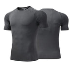 Mens Sportswear Training 88%polyester 12%spandex Tshirt L-325315