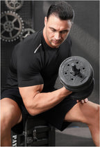 Mens Sportswear Training 88%polyester 12%spandex Tshirt L-325315