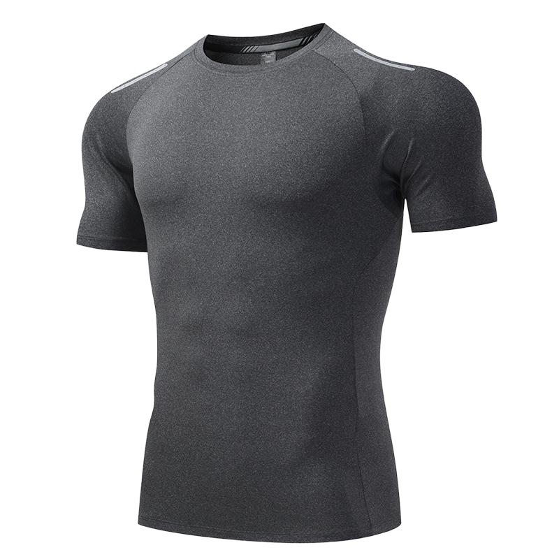 Mens Sportswear Training 88%polyester 12%spandex Tshirt L-325315