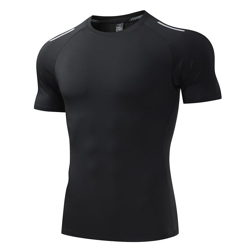Mens Sportswear Training 88%polyester 12%spandex Tshirt L-325315