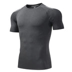 Mens Sportswear Training 88%polyester 12%spandex Tshirt L-325315