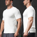 Mens Fitness Running 95%polyester 5%spandex Tshirt L-325316