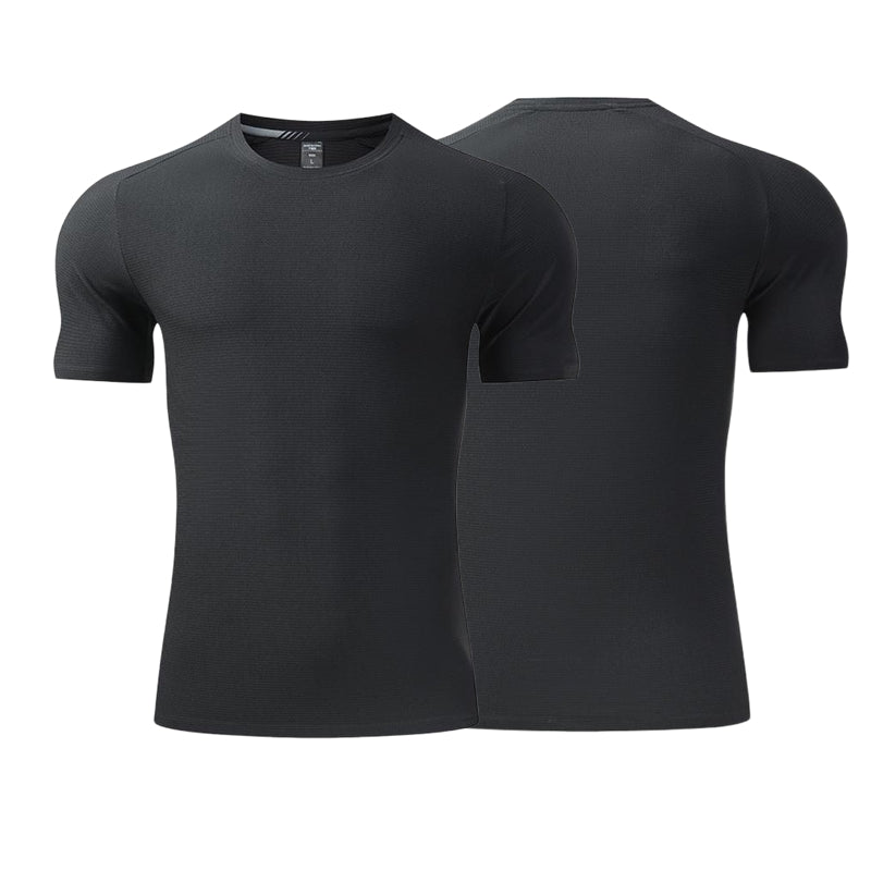 Mens Fitness Running 95%polyester 5%spandex Tshirt L-325316