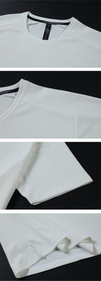 Mens Fitness Running 95%polyester 5%spandex Tshirt L-325316