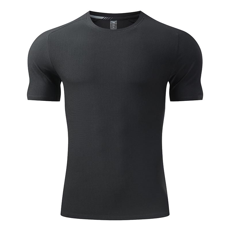 Mens Fitness Running 95%polyester 5%spandex Tshirt L-325316 - Honfitwear
