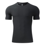 Mens Fitness Running 95%polyester 5%spandex Tshirt L-325316
