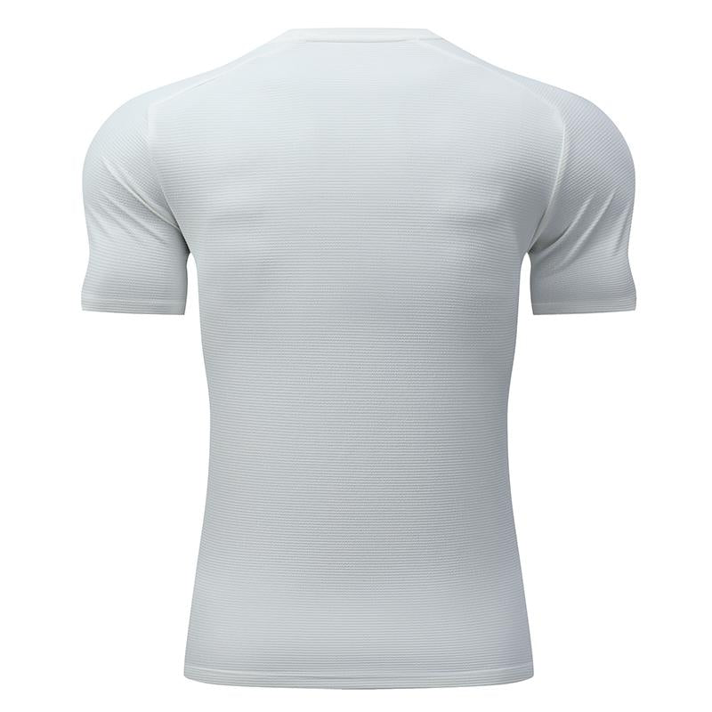 Mens Fitness Running 95%polyester 5%spandex Tshirt L-325316
