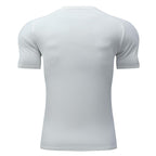 Mens Fitness Running 95%polyester 5%spandex Tshirt L-325316