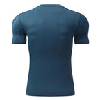 Mens Training Fitness 87%nylon 13%spandex Tshirt L-325317