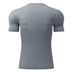 Mens Training Fitness 87%nylon 13%spandex Tshirt L-325317