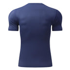 Mens Training Fitness 87%nylon 13%spandex Tshirt L-325317