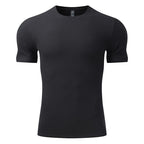 Mens Casual Sports 95%cotton 5%spandex Tshirt L-325338