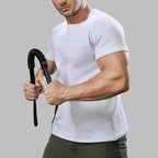 Mens Casual Sports 95%cotton 5%spandex Tshirt L-325338