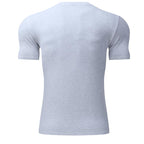 Mens Casual Sports 95%cotton 5%spandex Tshirt L-325338