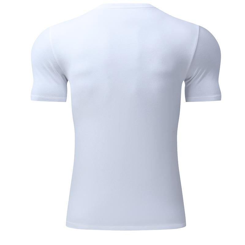 Mens Casual Sports 95%cotton 5%spandex Tshirt L-325338