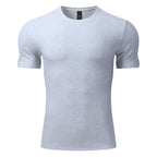 Mens Casual Sports 95%cotton 5%spandex Tshirt L-325338