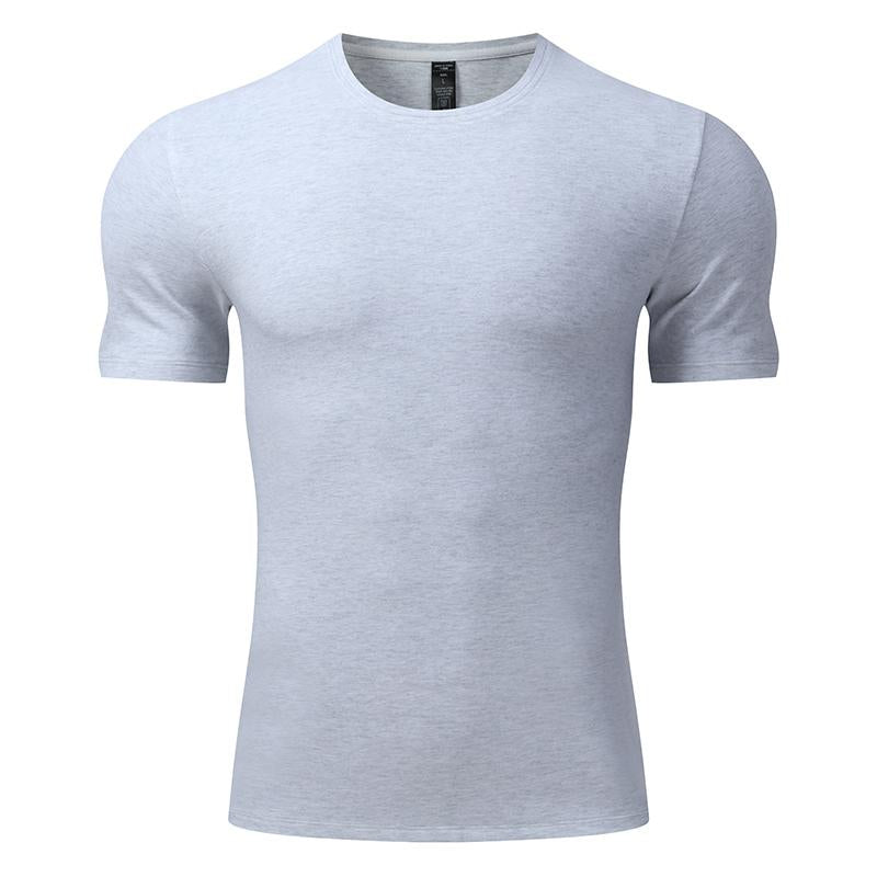 Mens Casual Sports 95%cotton 5%spandex Tshirt L-325338