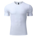 Mens Casual Sports 95%cotton 5%spandex Tshirt L-325338