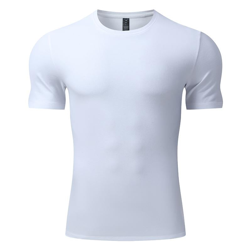 Mens Casual Sports 95%cotton 5%spandex Tshirt L-325338