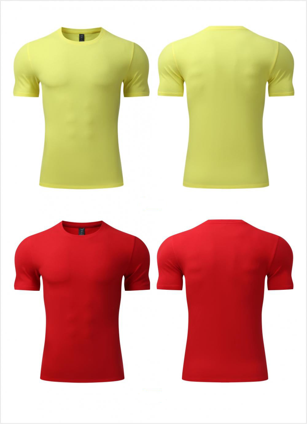 Mens Casual Sports 95%cotton 5%spandex Tshirt L-325338