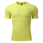 Mens Casual Sports 95%cotton 5%spandex Tshirt L-325338