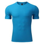 Mens Casual Sports 95%cotton 5%spandex Tshirt L-325338