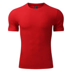 Mens Casual Sports 95%cotton 5%spandex Tshirt L-325338