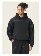Mens Oversized 36.8%cotton 57.4%polyester 5.8%other fibers zip hoodie Set L915-M8315-K7315 print logo 41
