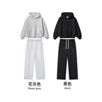 Mens Oversized 36.8%cotton 57.4%polyester 5.8%other fibers zip hoodie Set L915-M8315-K7315 print logo 53