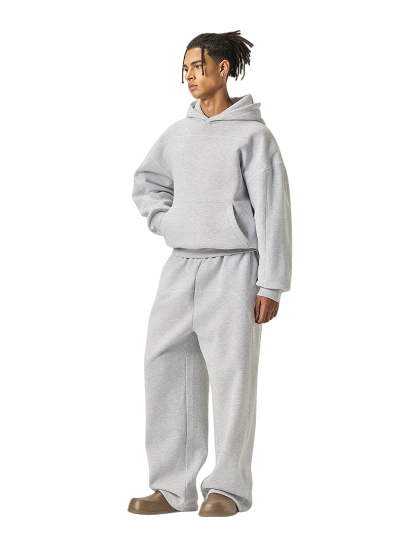 Mens Oversized 36.8%cotton 57.4%polyester 5.8%other fibers hoodie Set L915-M8315-K7315 print logo 46