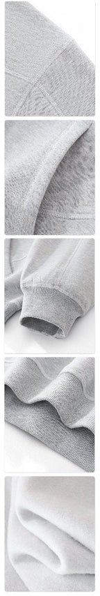 Mens Oversized 36.8%cotton 57.4%polyester 5.8%other fibers zip hoodie Sweatpants Set L915-M8315-K7315 - hoodie print logo 30