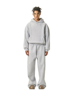 Mens Oversized 36.8%cotton 57.4%polyester 5.8%other fibers zip hoodie Sweatpants Set L915-M8315-K7315 - hoodie print logo 18