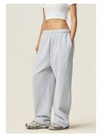 Mens Oversized 36.8%cotton 57.4%polyester 5.8%other fibers zip hoodie Sweatpants Set L915-M8315-K7315 - sweatpant print logo 12