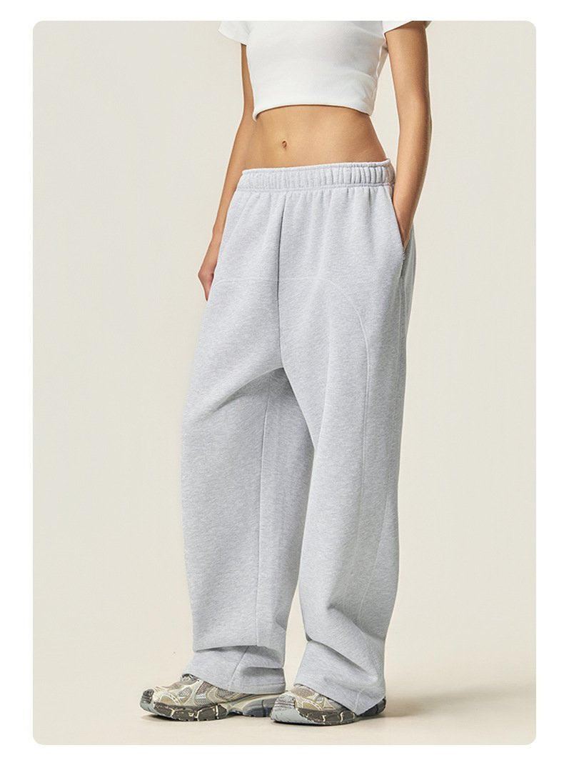 Mens Oversized 36.8%cotton 57.4%polyester 5.8%other fibers zip hoodie Sweatpants Set L915-M8315-K7315 - sweatpant print logo 12