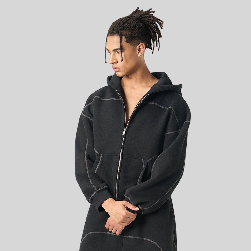 Mens Oversized 36.8%cotton 57.4%polyester 5.8%other fibers hoodie Set L915-M8315-K7315 print logo 5