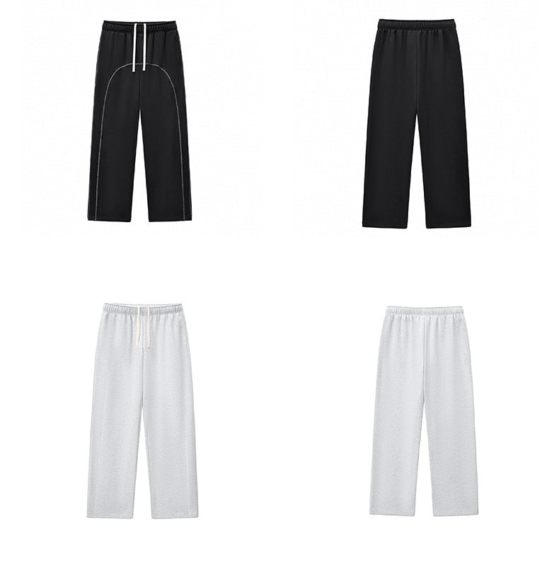Mens Oversized 36.8%cotton 57.4%polyester 5.8%other fibers zip hoodie Sweatpants Set L915-M8315-K7315