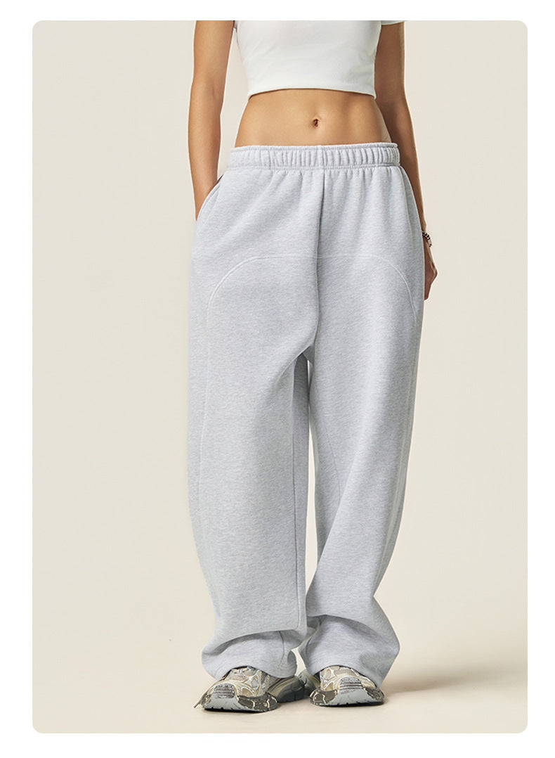 Mens Oversized 36.8%cotton 57.4%polyester 5.8%other fibers zip hoodie Sweatpants Set L915-M8315-K7315