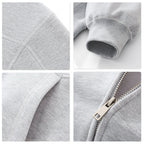 Mens Oversized 36.8%cotton 57.4%polyester 5.8%other fibers zip hoodie Sweatpants Set L915-M8315-K7315