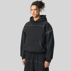 Mens Oversized 36.8%cotton 57.4%polyester 5.8%other fibers zip hoodie Sweatpants Set L915-M8315-K7315