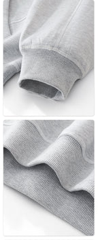 Mens Oversized 36.8%cotton 57.4%polyester 5.8%other fibers zip hoodie Sweatpants Set L915-M8315-K7315